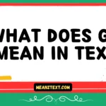 what does gk mean in text