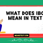 what does ibc mean in text