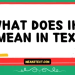 what does iht mean in text