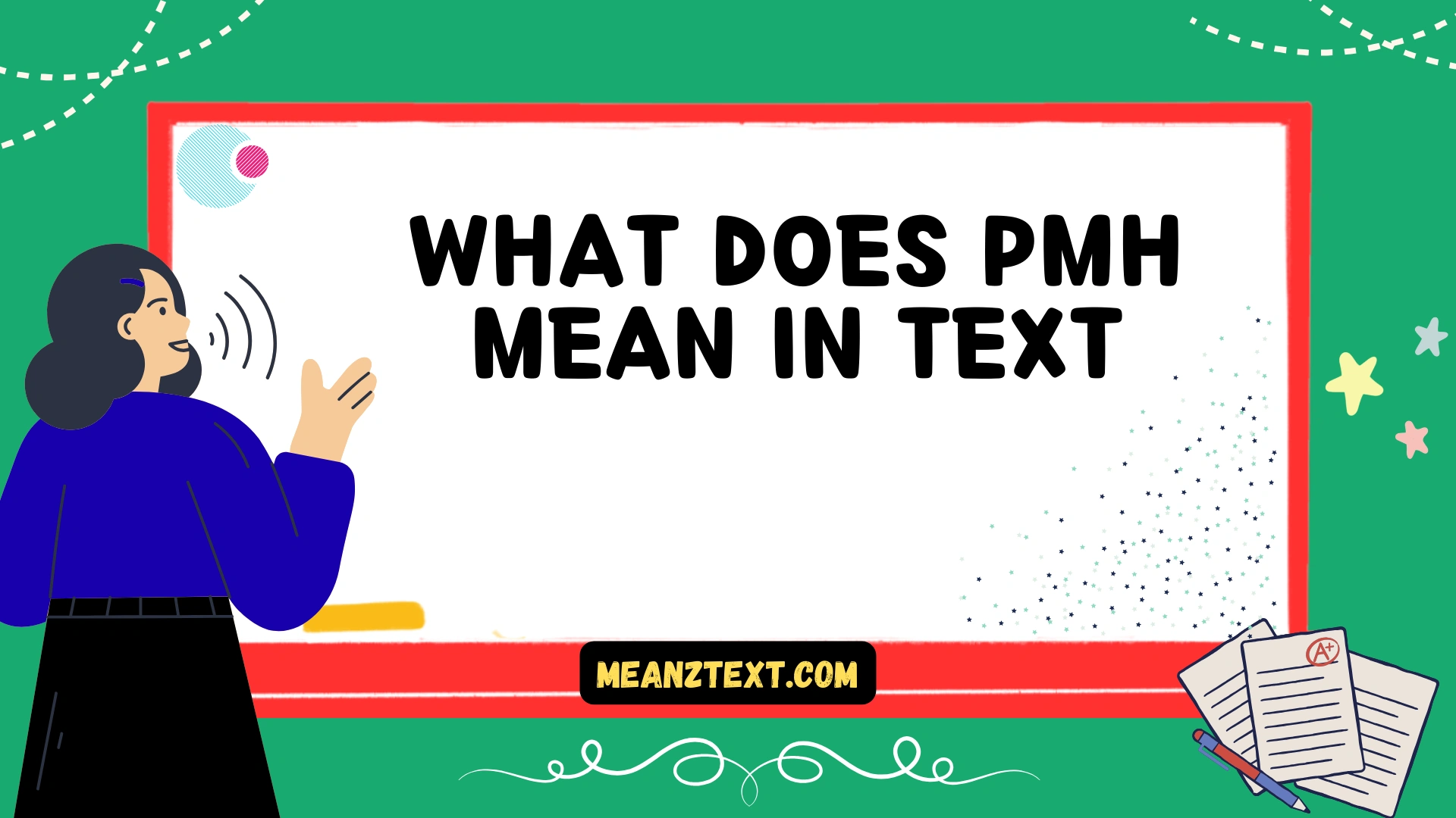 what does pmh mean in text