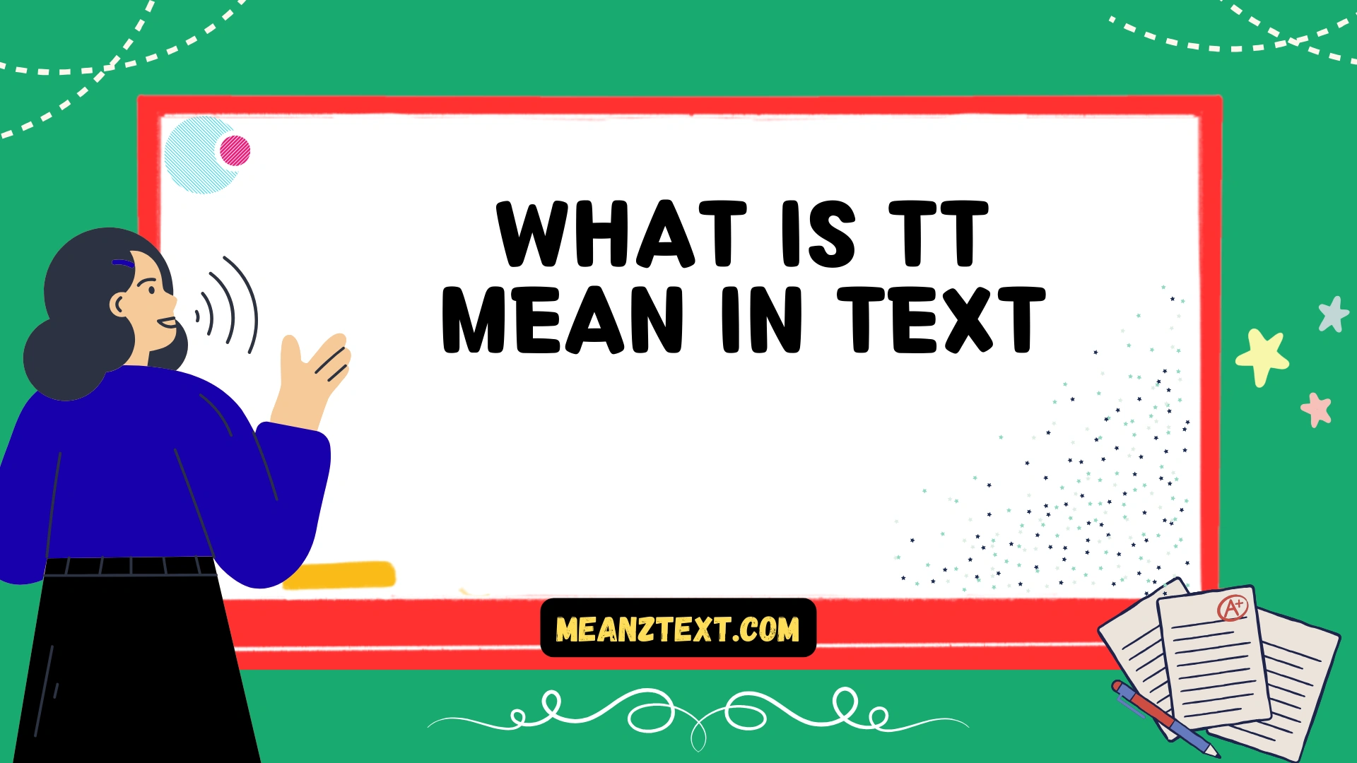 what is tt mean in text
