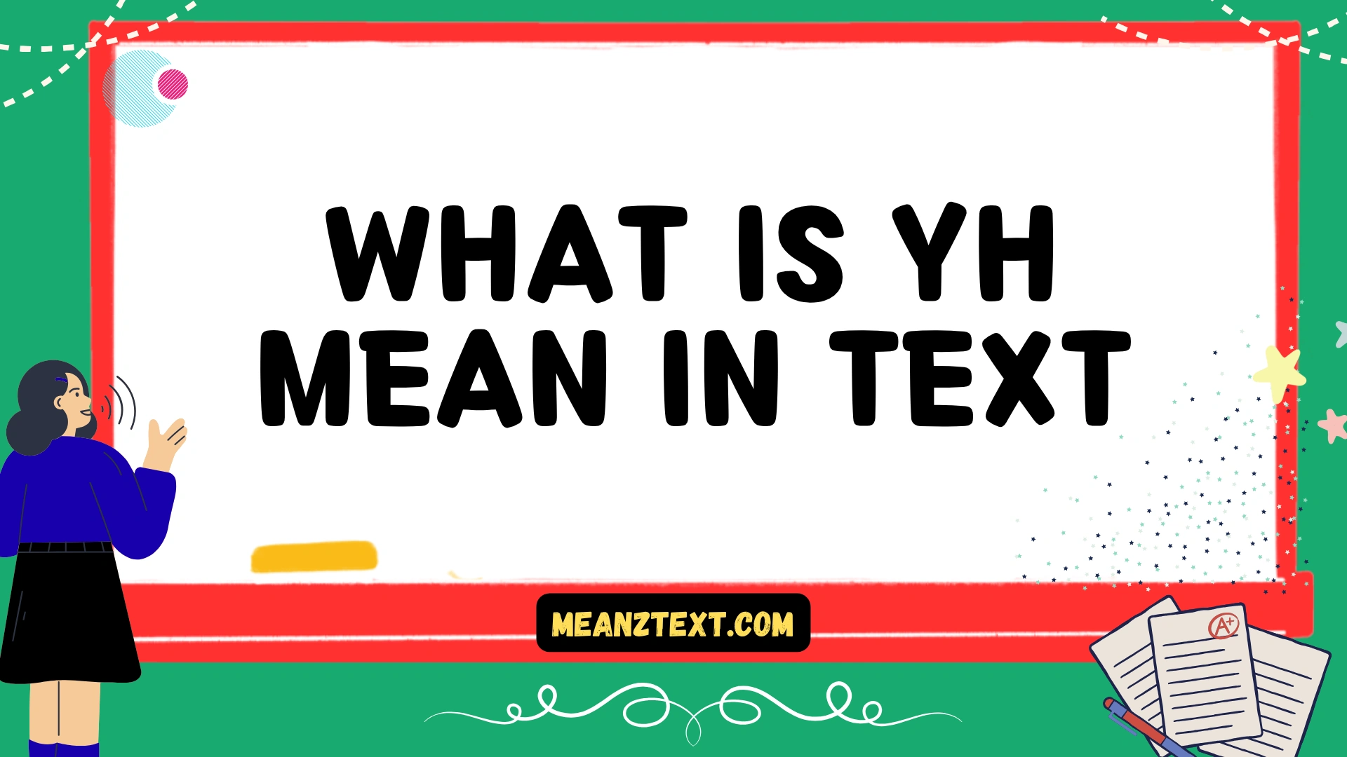 what is yh mean in text