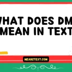what does dmd mean in text