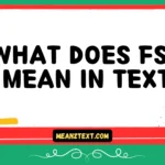 what does fse mean in text