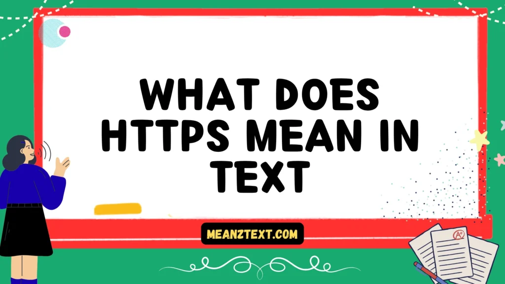what does https mean in text