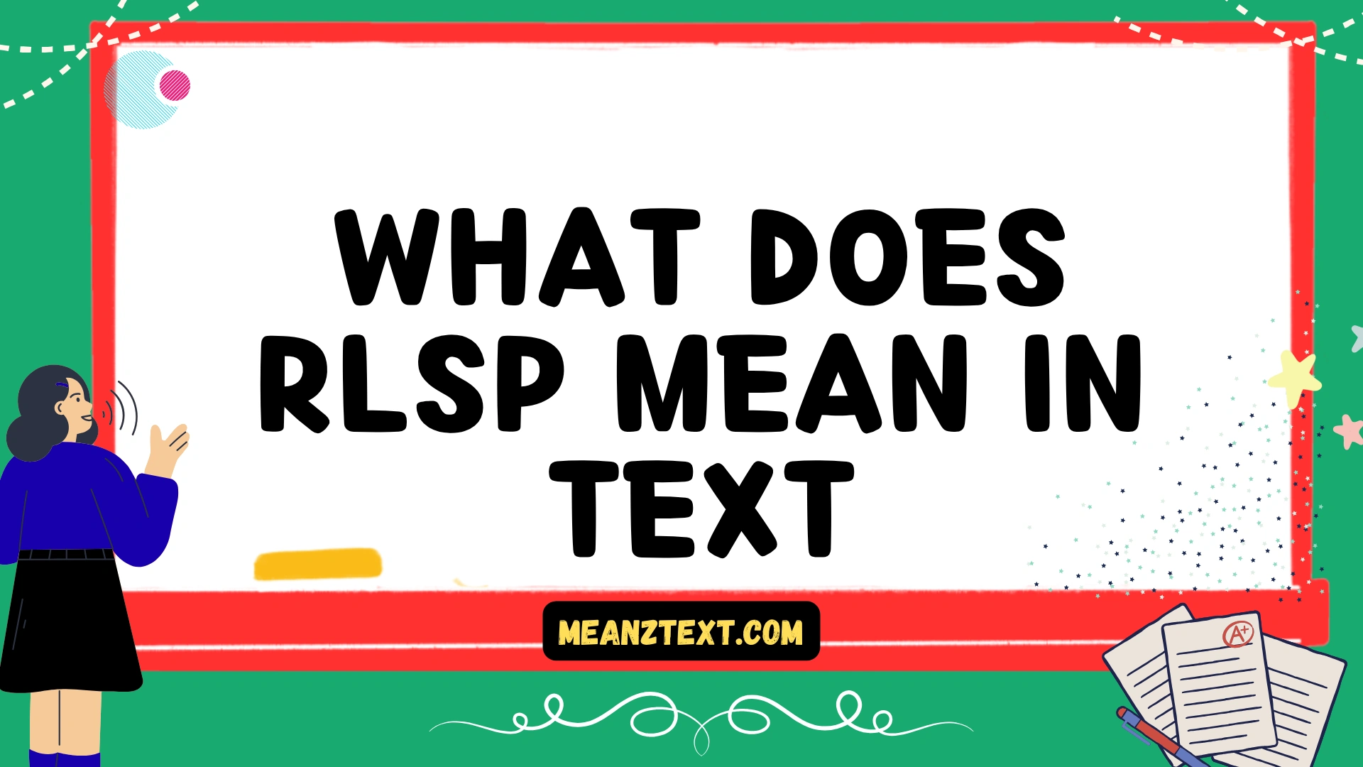 what does rlsp mean in text