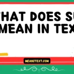 what does sum mean in text