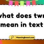 what does twn mean in text