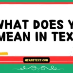 what does yd mean in text