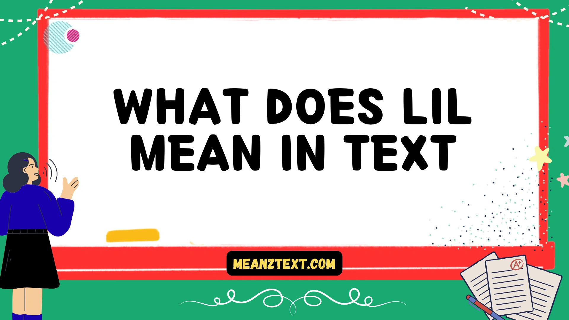 what does lil mean in text