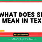 what does sre mean in text
