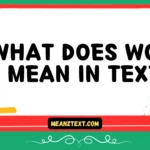 what does wow mean in text