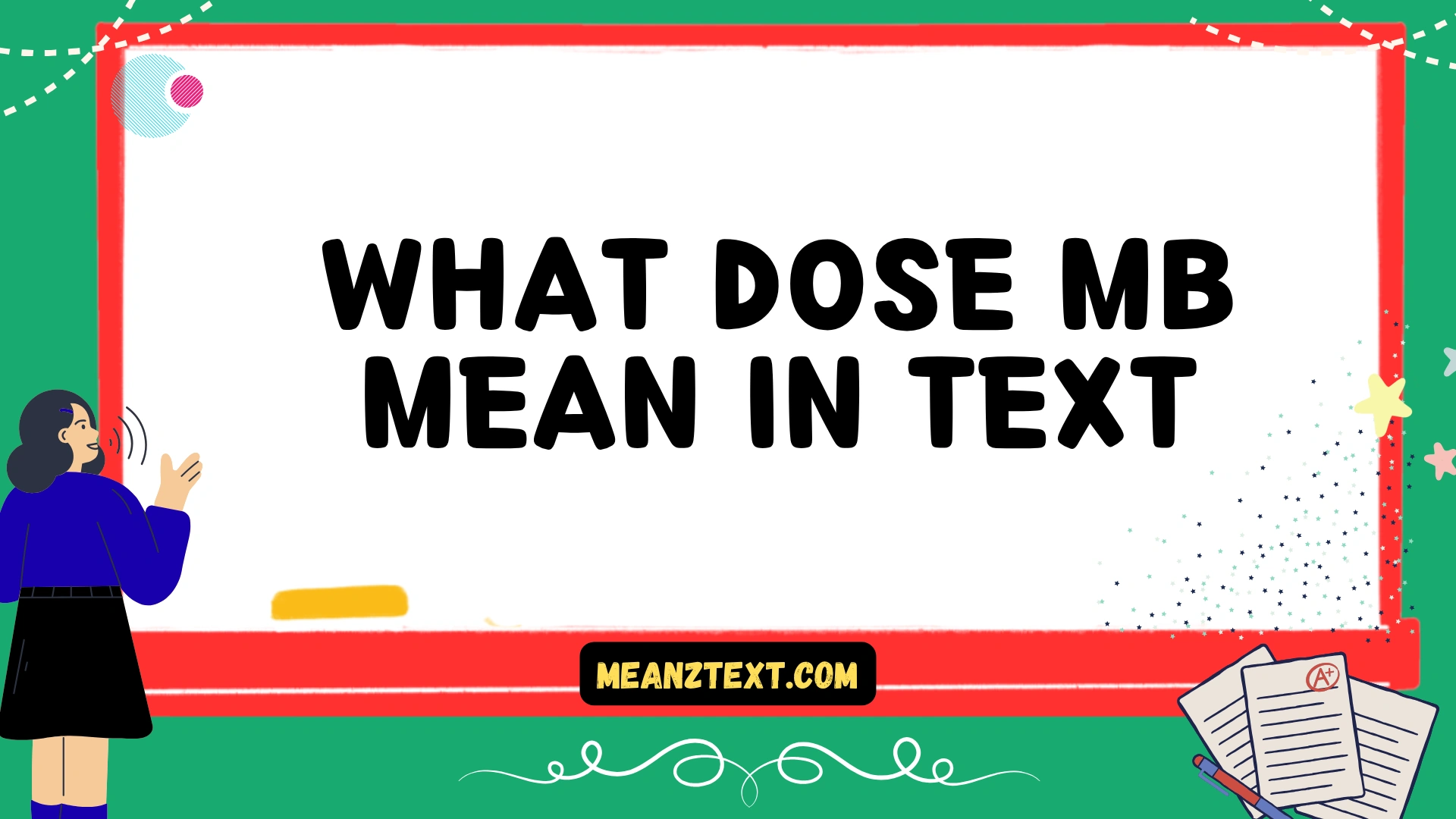 what dose mb mean in text