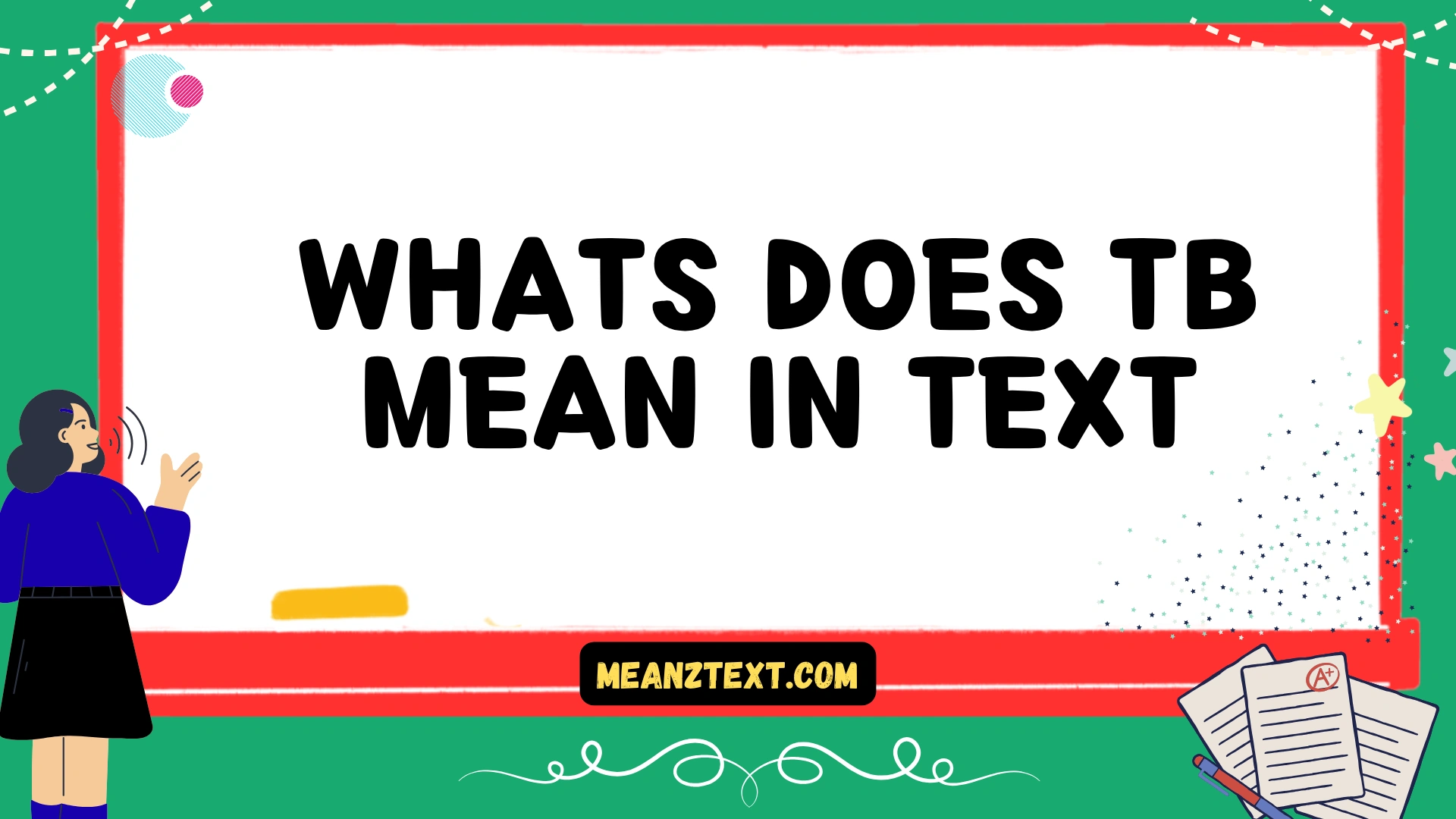 whats does tb mean in text