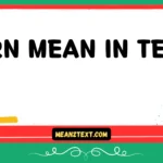 rn mean in text