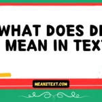 what does drf mean in text