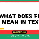 what does frr mean in text
