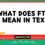 what does ftfy mean in text