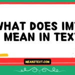 what does imym mean in text