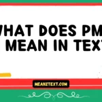what does pmoo mean in text