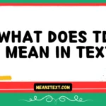 what does tdu mean in text