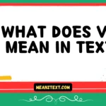 what does vb mean in text
