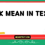 k mean in text
