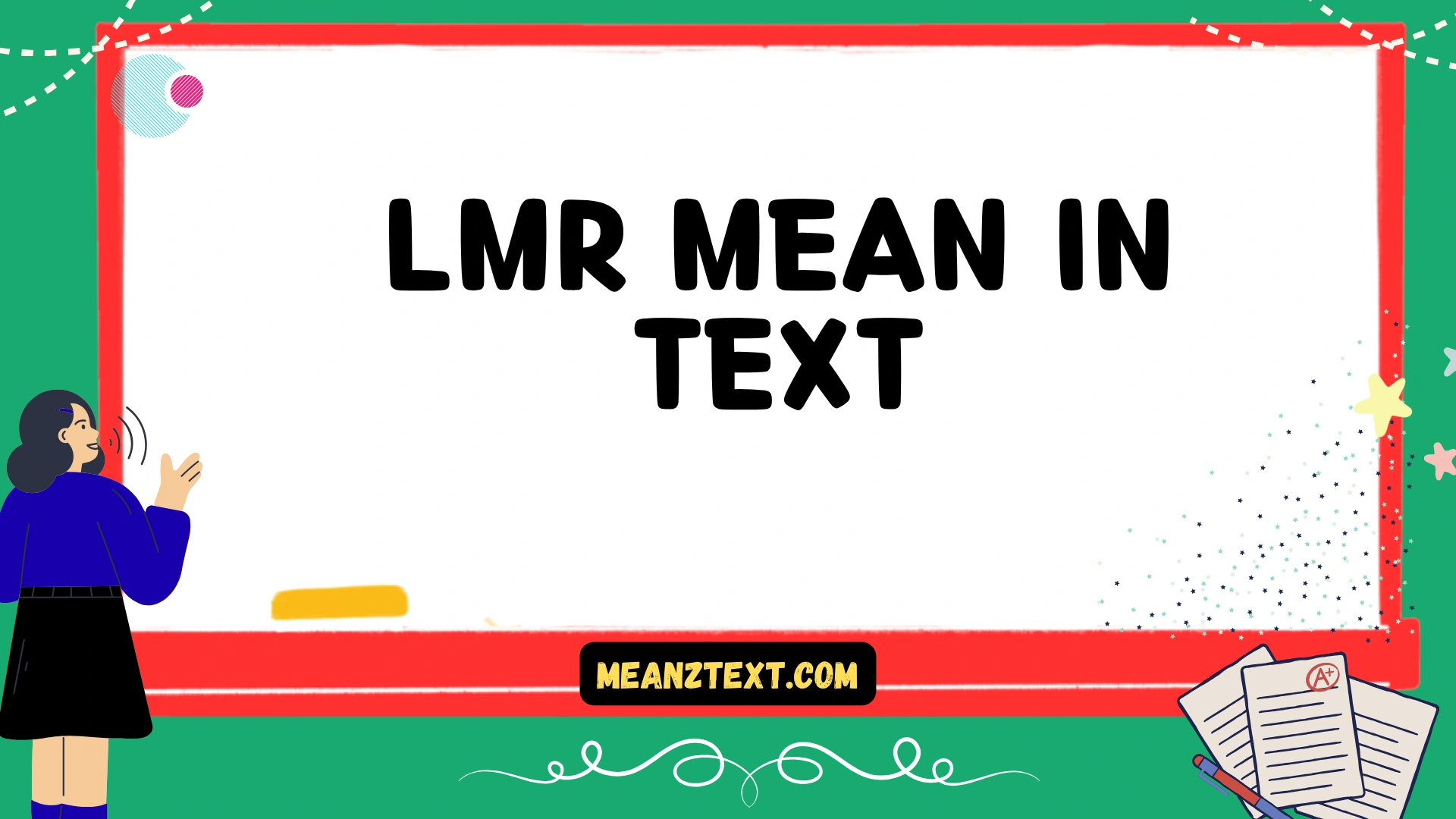 lmr mean in text